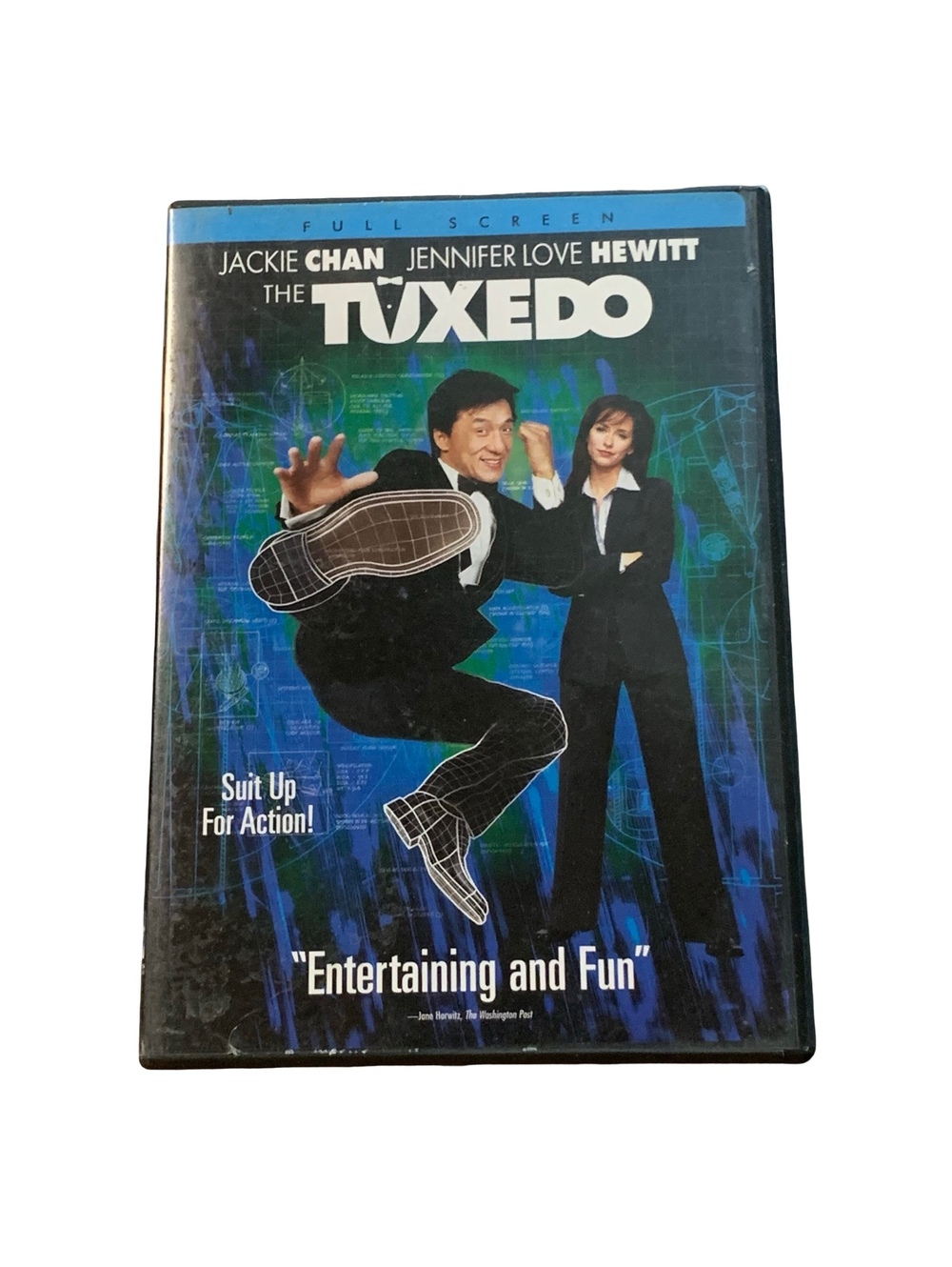 The Tuxedo DVD Full Screen Jackie Chan Jennifer Love Hewitt Special